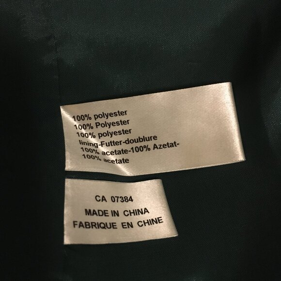 Retro Jacquard Pleated Pocketed Bubble Forest Green Lined Skirt - Picture 10 of 15